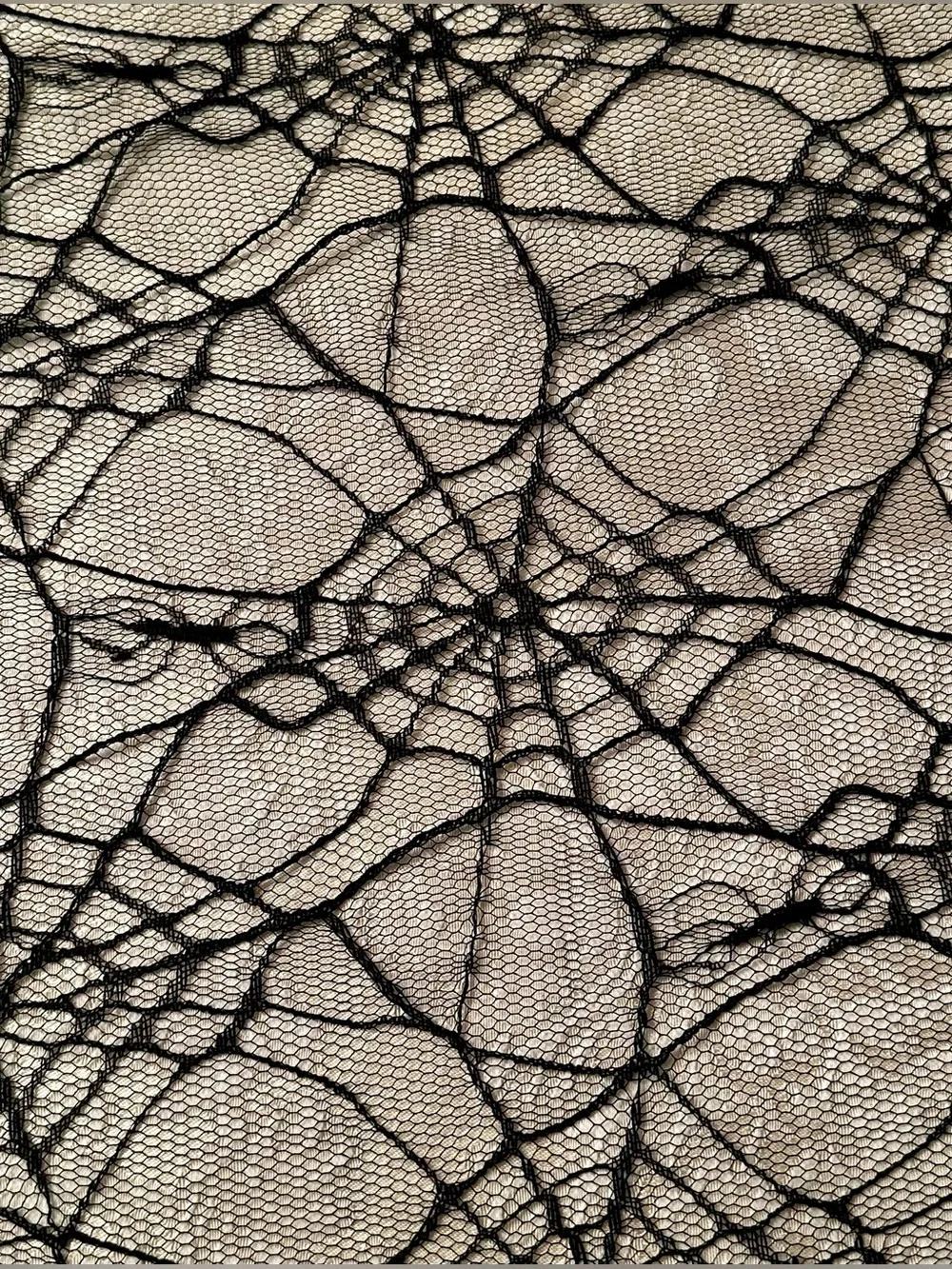 🖤 Black Spiderweb Lace Table Cloth 🖤 Glittery Black Signs 🖤